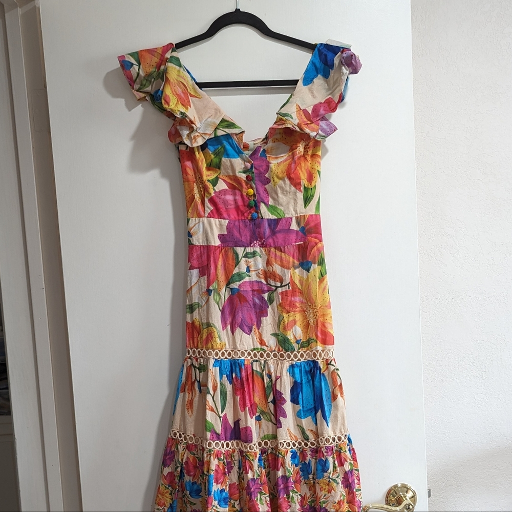 FARM RIO Multicolor Dress, Small
